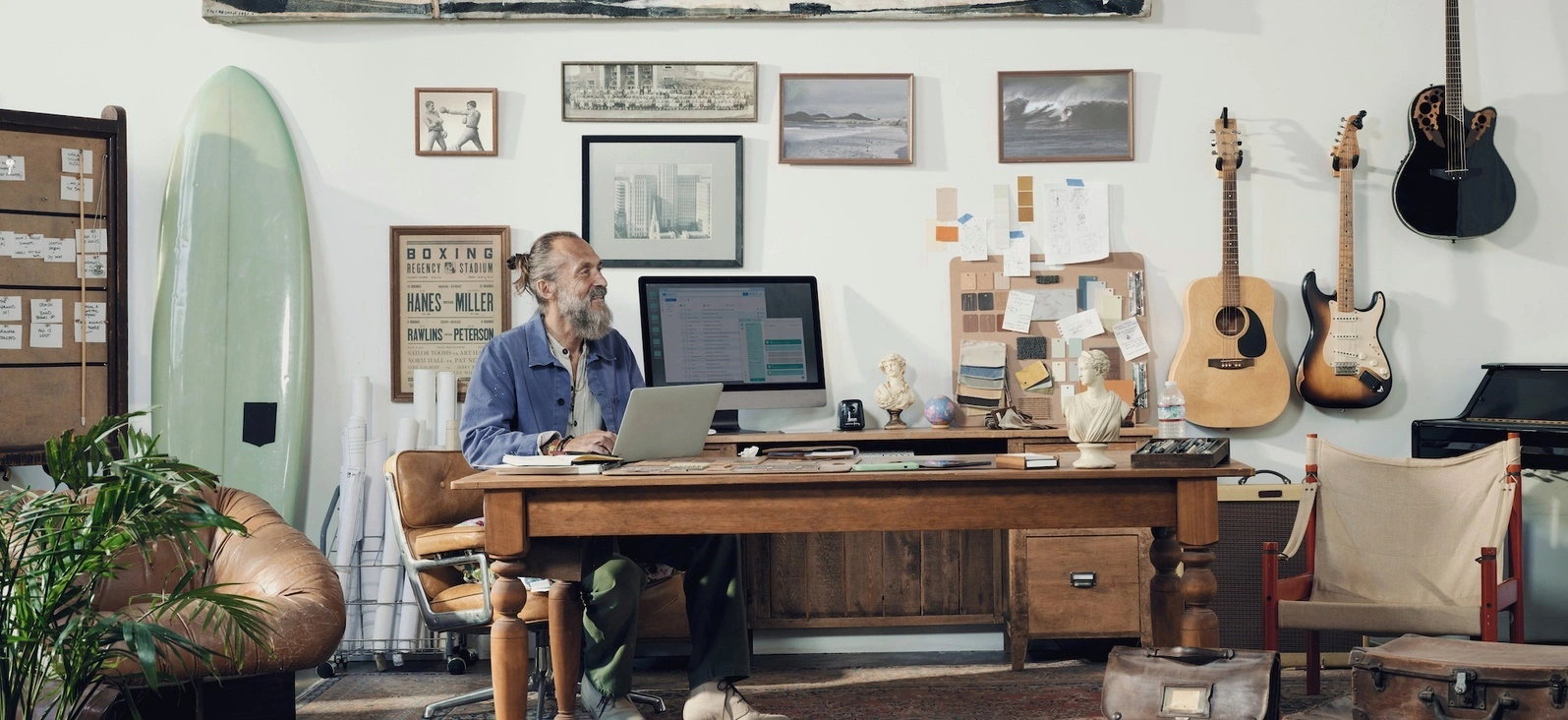 Professional retention coaching workspace